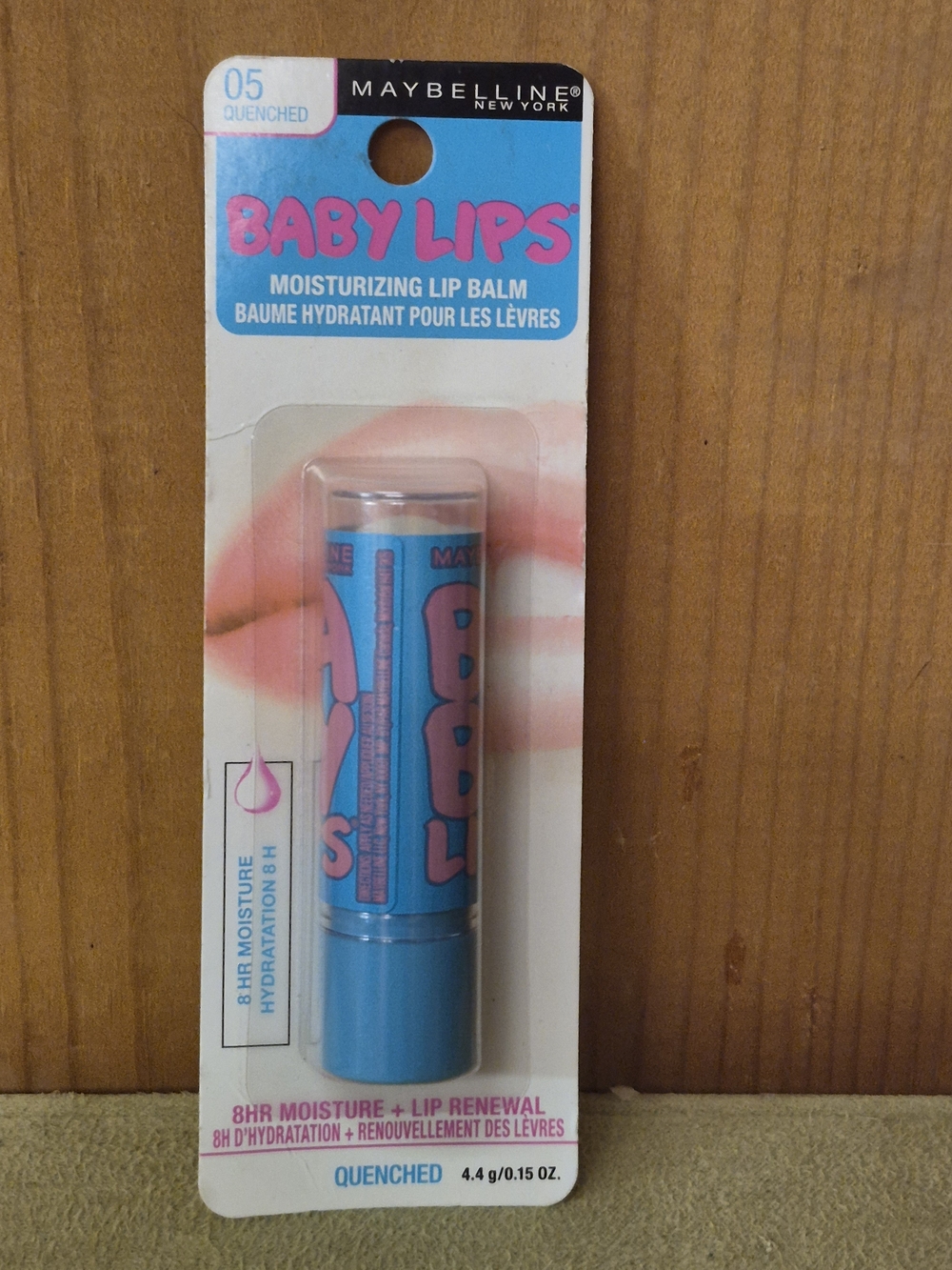 Maybelline Baby Lips Moisturizing Lip Balm - Quenched (Blue/Pink)